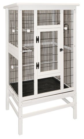 ドイツKerbl 大型木製バードケージ Aviary made of Wood 82,5 x 67 x 152 cm【鳥小屋 バードケージ】 Amazon | 【ALLFORWAN'sLIFE】 ケアブル ドイツKerbl 大型木製バード